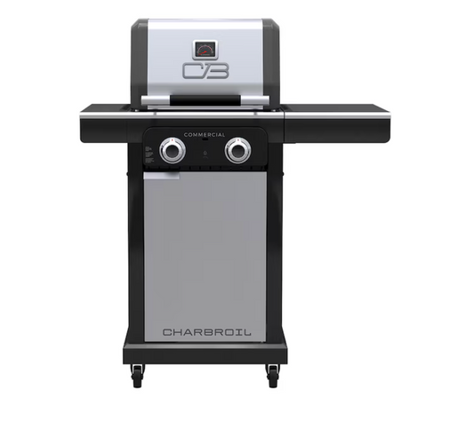 Char-Broil Commercial Series Grill and Griddle Combo Stainless Steel