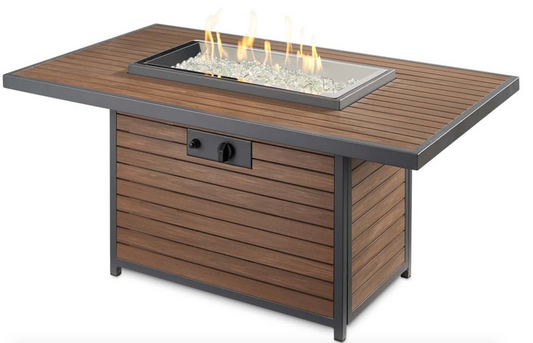 The Outdoor GreatRoom Company KW-1224-19-K Kenwood Gas Fire Pit Table